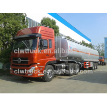 Venta caliente Dongfeng Tianlong móvil de combustible diesel, 30M3 camión cisterna de combustible